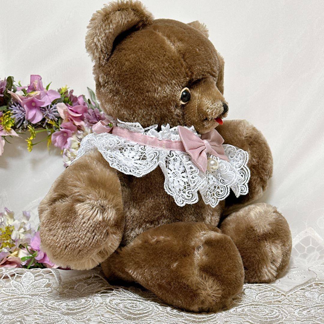 とほや 様✨美✨❤️大きなキャラクターノベルティベア❤️アンティークベア　テディベア