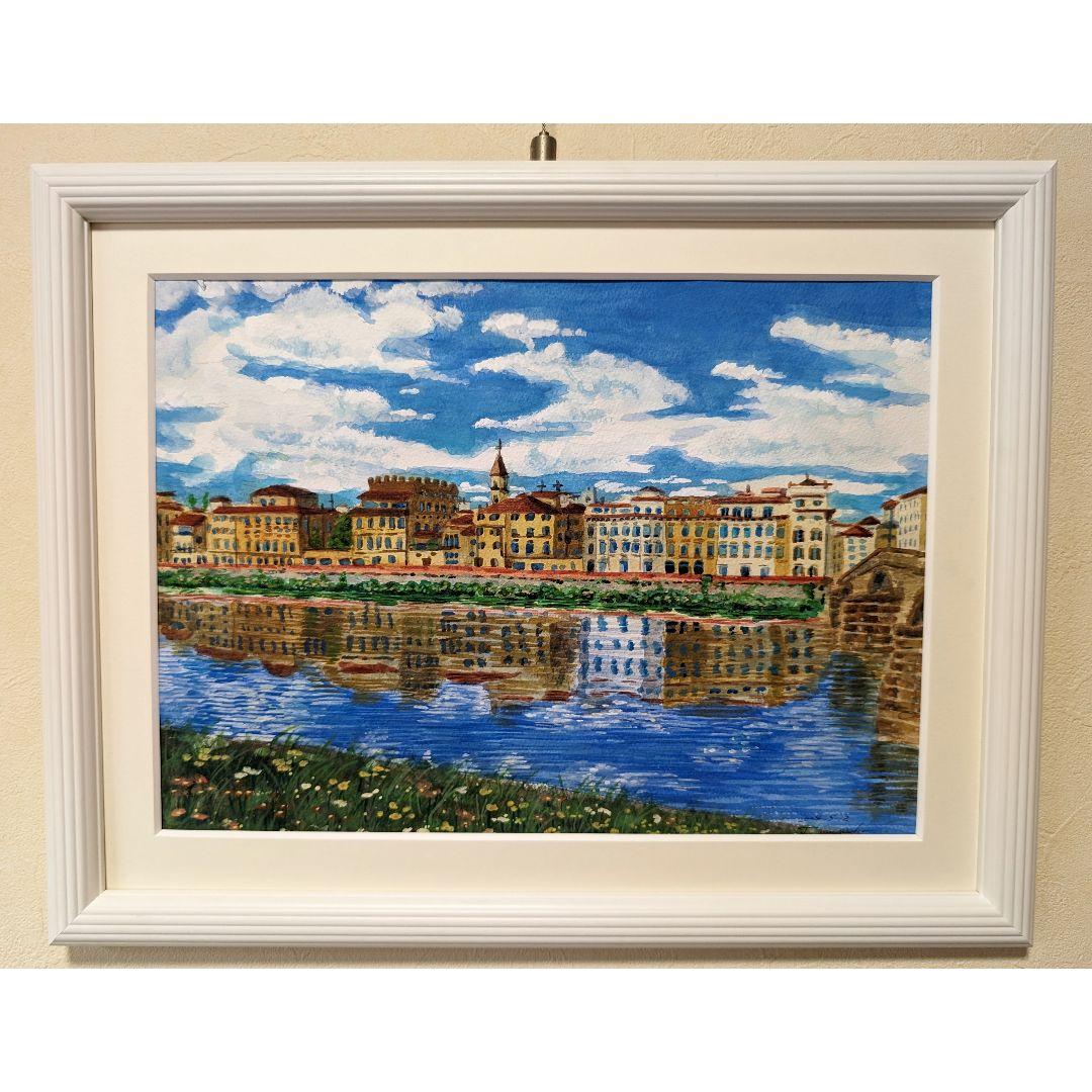 フィレンツェ 街並み イタリア・フィレンツェの町並み - No: 3959312