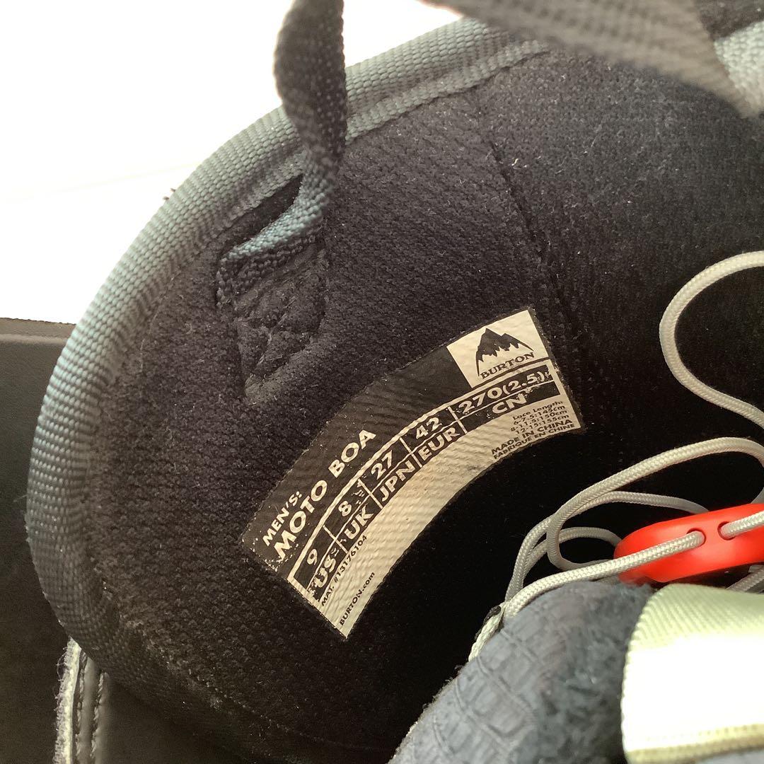 014BURTONバートンMOTO BOA 27.0cmメンズスノーボードブーツ