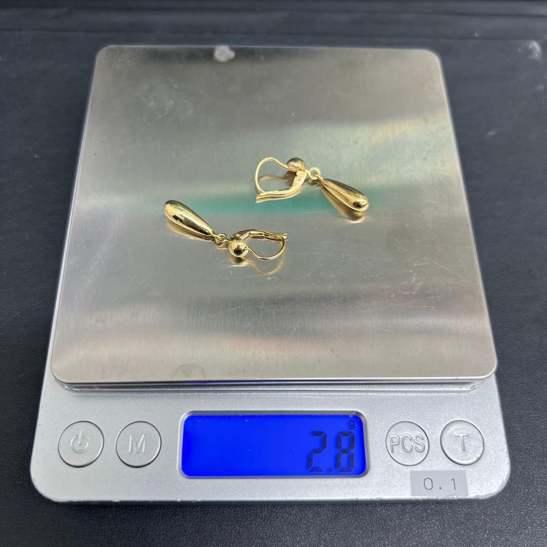 B122332) K18 YG ピアス ウノアエレ UNOAERRE 750 B122332) K18 YG