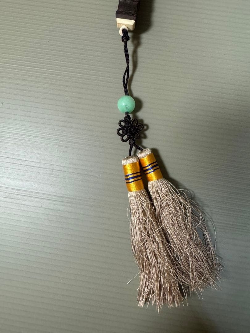 2268 中国美術 唐木造 白檀透彫刻 翡翠 軍配型硯屏 団扇 唐物 時代物