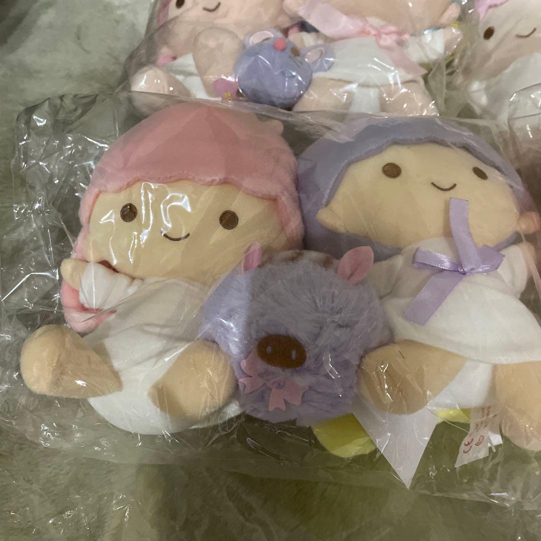サンリオ 福袋 4種セット リトルツインスターズ キキララ 干支ぬいぐるみ