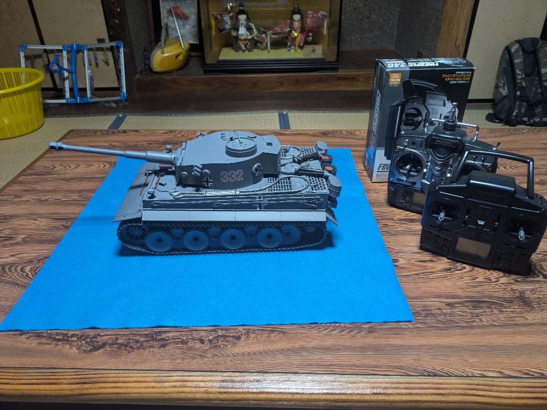 TAMIYA　1/16 RC ドイツ タイガーI フルオペレーションセット