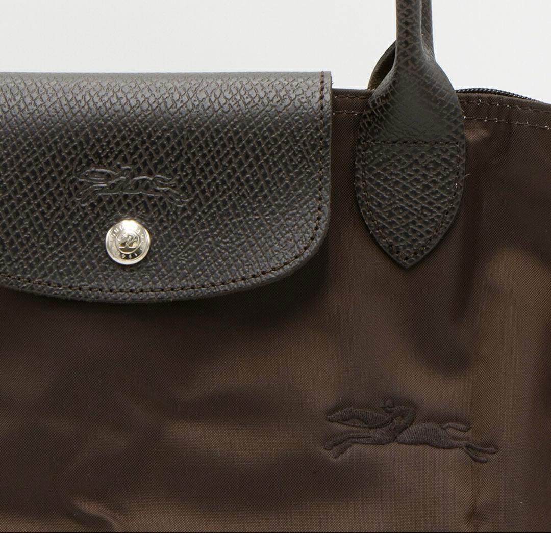 ロンシャン ル プリアージュ グリーンライン 肩掛けM 最新色モカ