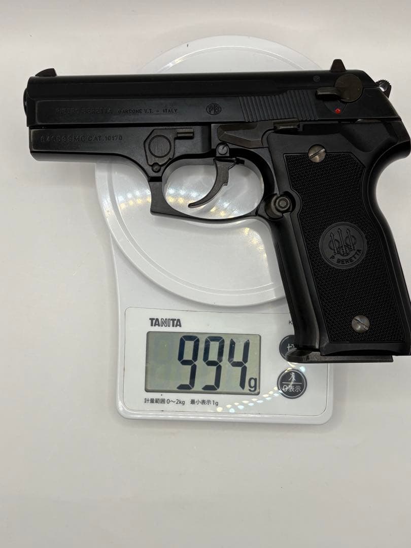 美品 WA ベレッタM8045リアルスチールフィニッシュ 994g 限定22丁