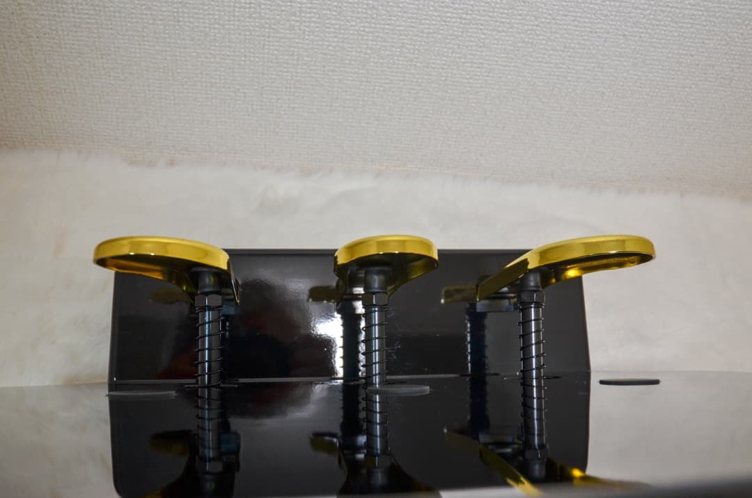 キョーリツ ピアノ補助ペダル 軽量ABS製 無段階ネジ式高さ調整タイプ