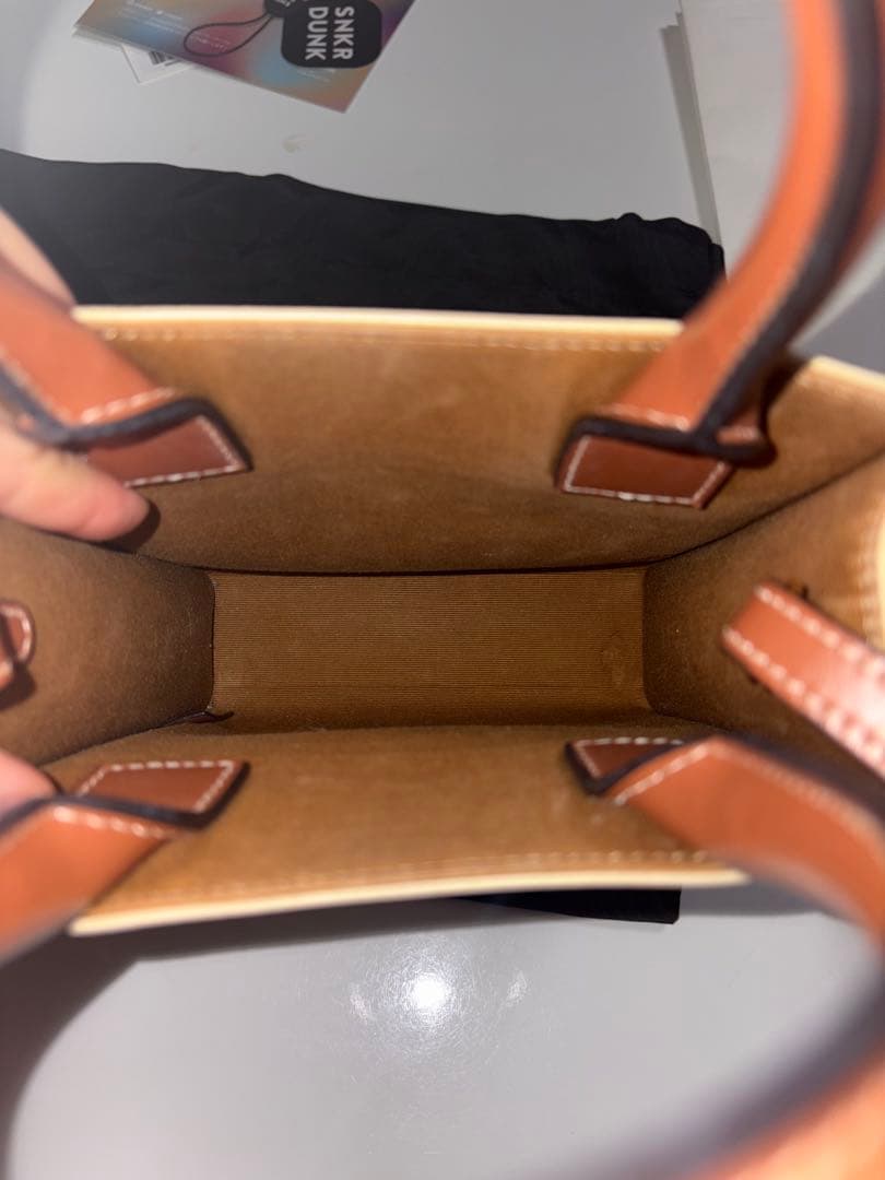 CELINE ミニ バーティカル トリオンフ キャンバス