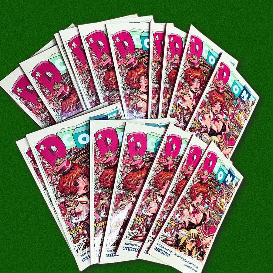 ロッキンジェリービーン DCON ブックレット 直筆サイン入り EROSTIKA