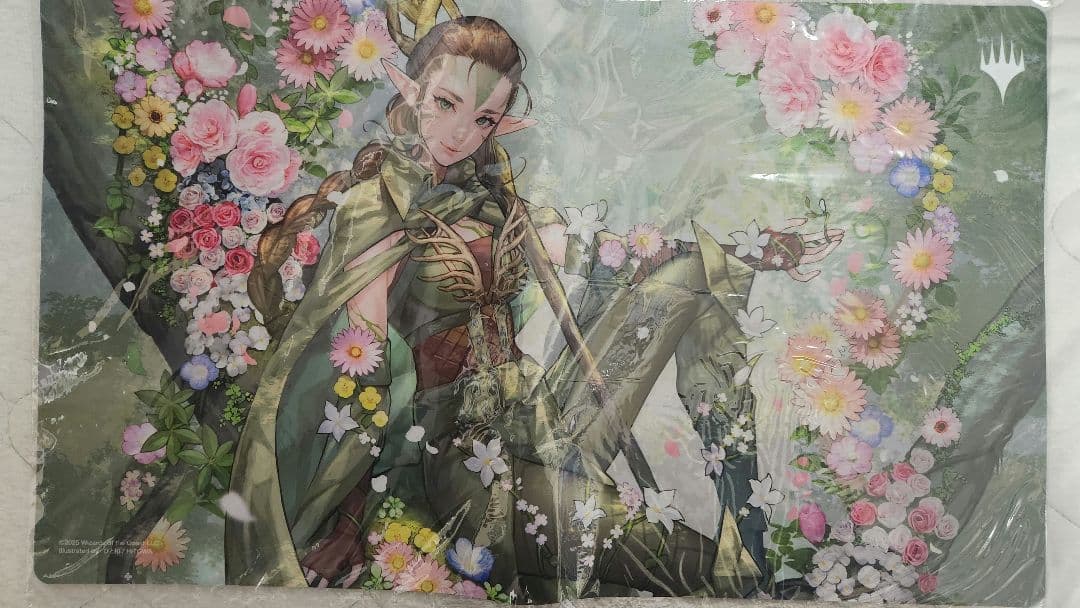 MTG 『復活した精霊信者、ニッサ』PWSプレイマット - メルカリ