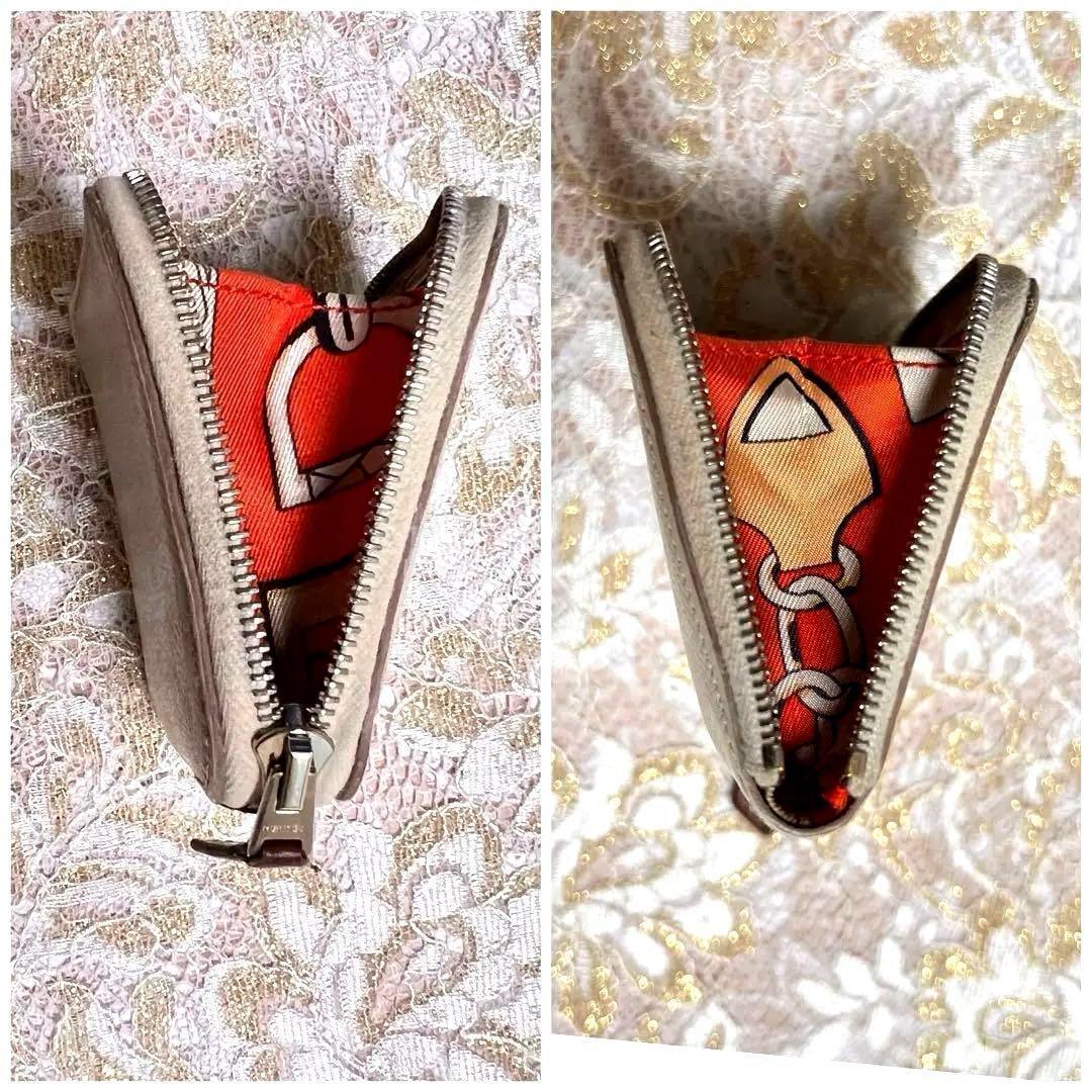 お買い得！極美品★エルメス アザップ シルクイン コンパクト ミニ★正規品