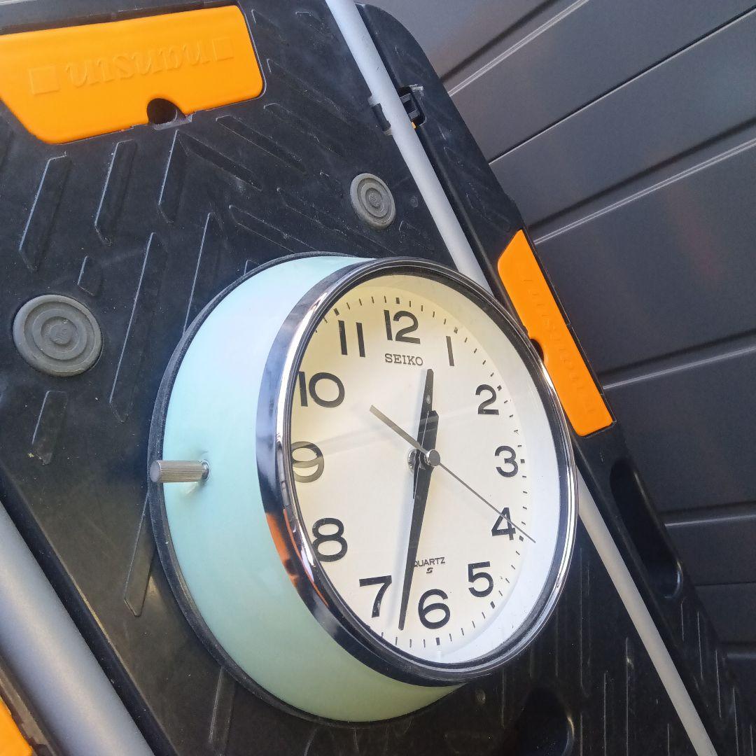 SEIKO セイコー 防塵型クオーツ掛時計 レトロ KS474M