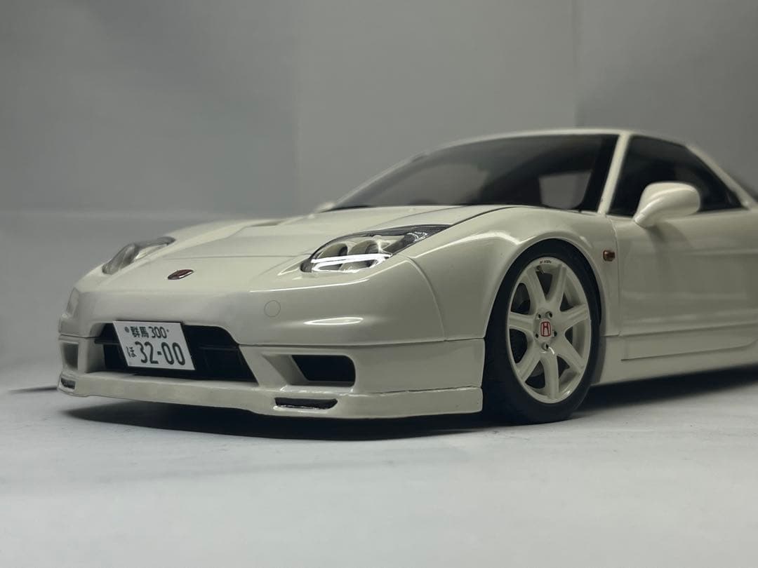 オートアート 1/18 ホンダ NSX-R 改造品 白