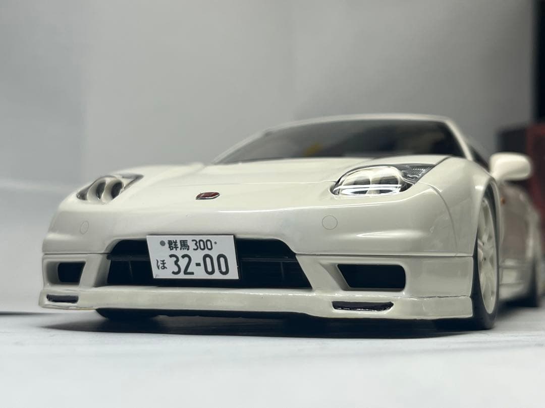 オートアート 1/18 ホンダ NSX-R 改造品 白