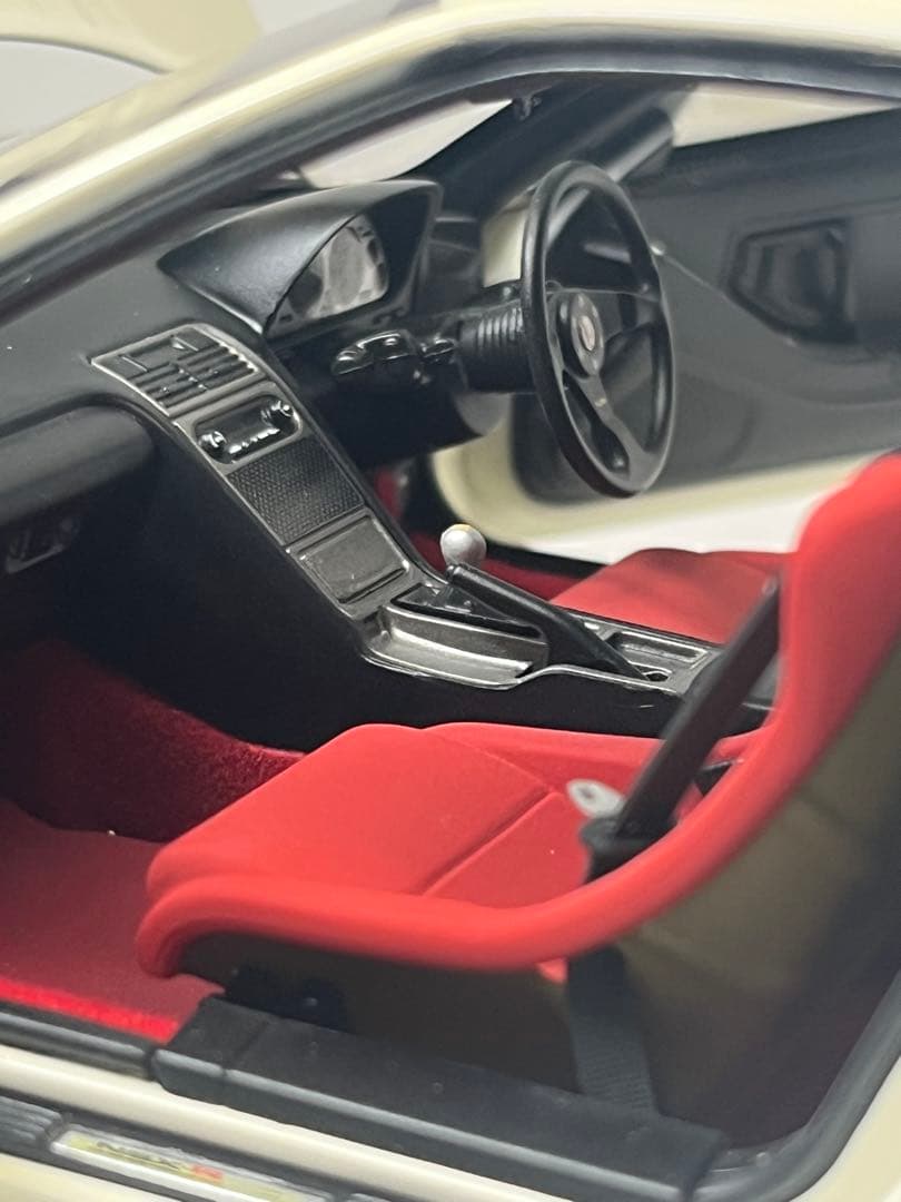 オートアート 1/18 ホンダ NSX-R 改造品 白