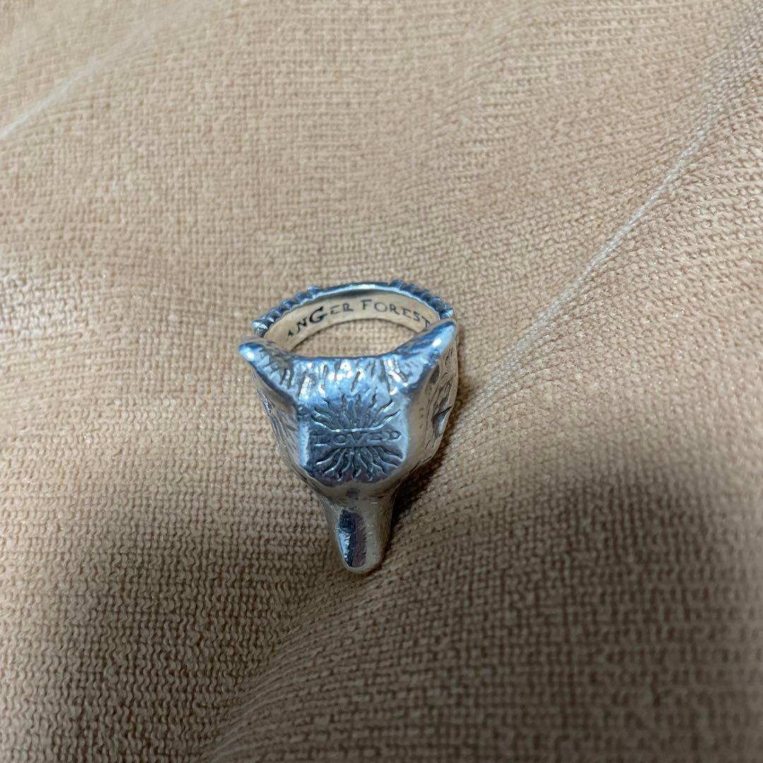 A*u様 gucci ウルフヘッド　リング　20号