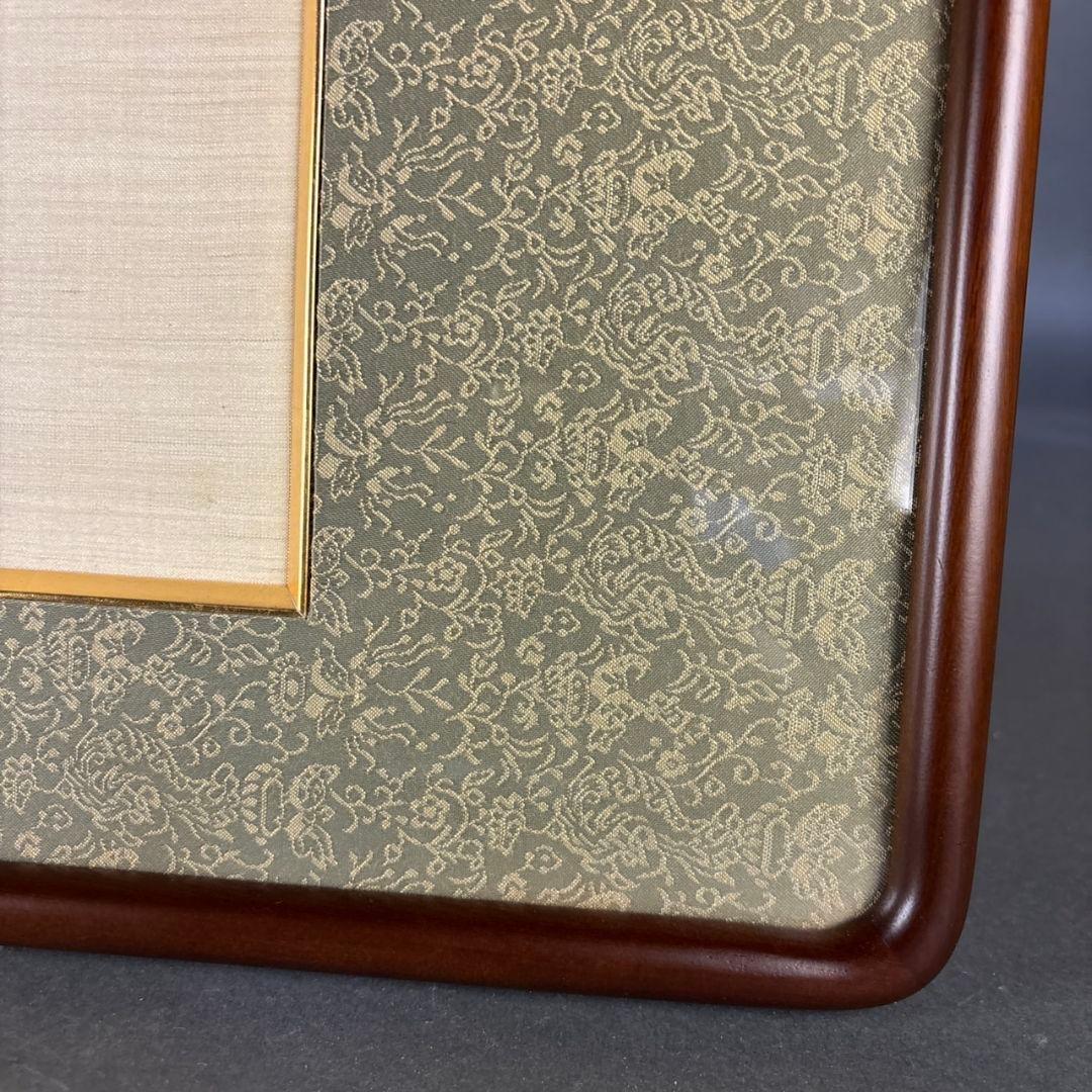 織物　風神雷神図　額装