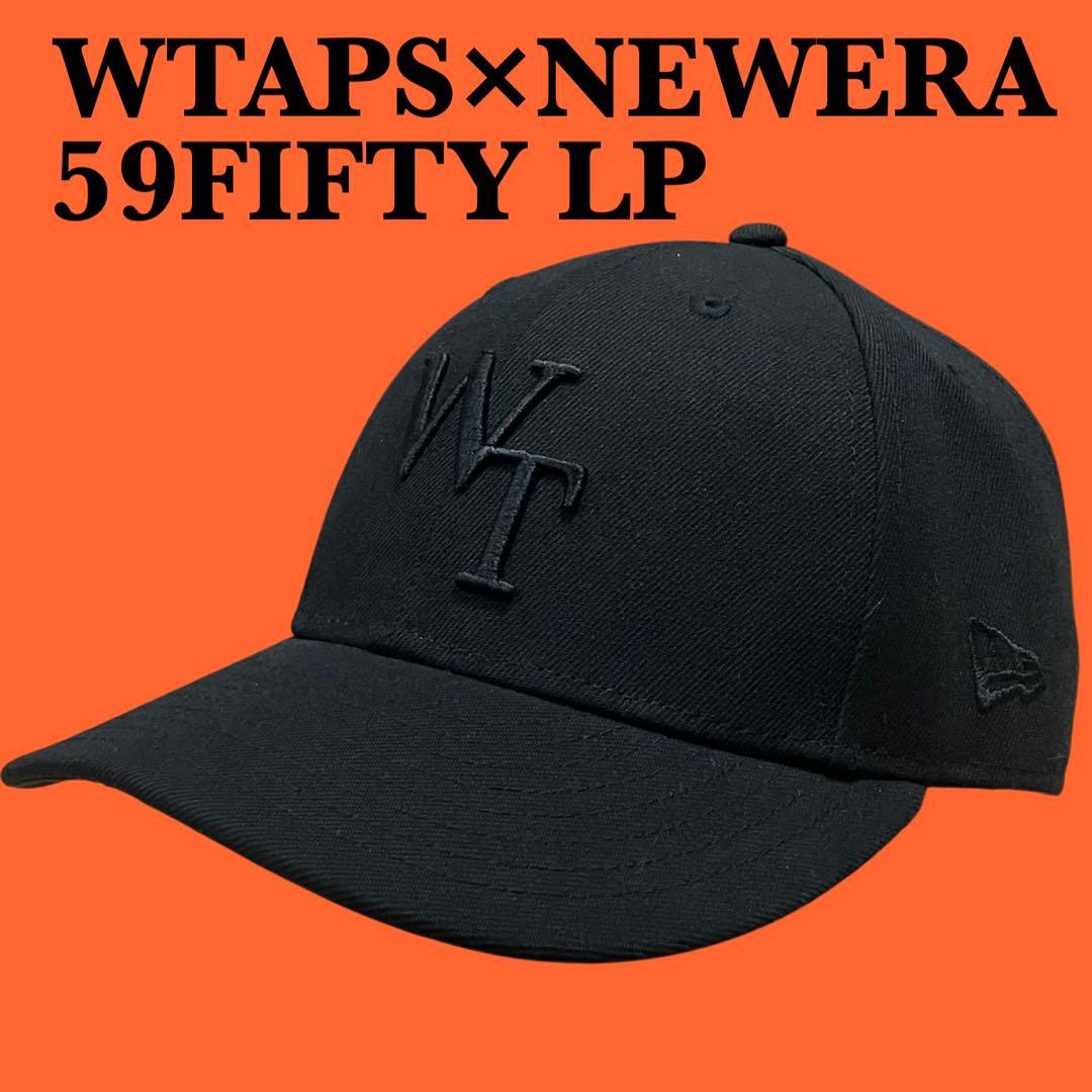 WTAPS ブラック ベースボールキャップ 59FIFTY 7 1/4