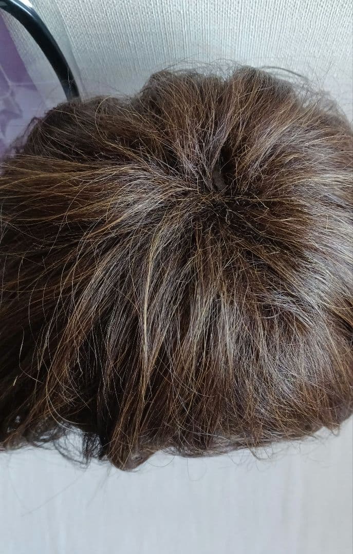 カオリ ナラ ターナー マッシュショート ウィッグ 　ブラウン