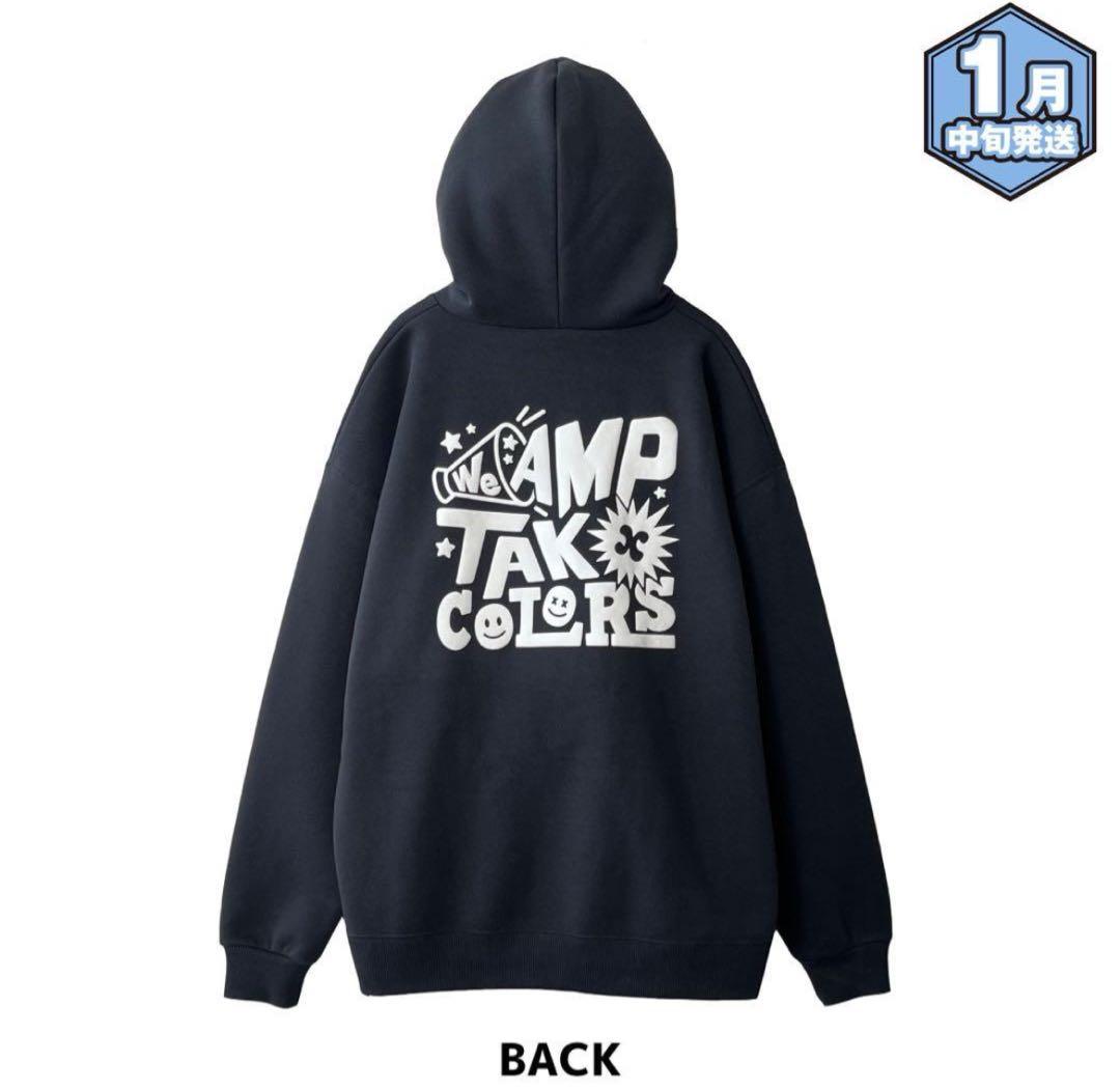 AMPTAKxCOLORS バックロゴパーカー - メルカリ