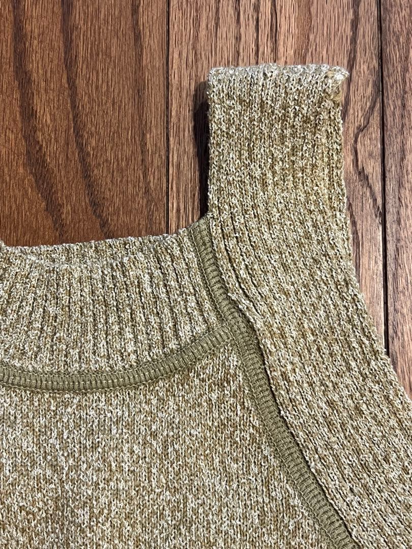 TODAYFUL ミックスニットタンクトップ