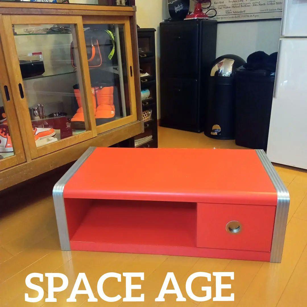 ✨️希少✨️スペースエイジレトロポップTVボードヴィンテージキャビネット