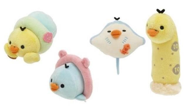 新品 そっくりどうぶつセット キイロイトリ アクアリウム 限定