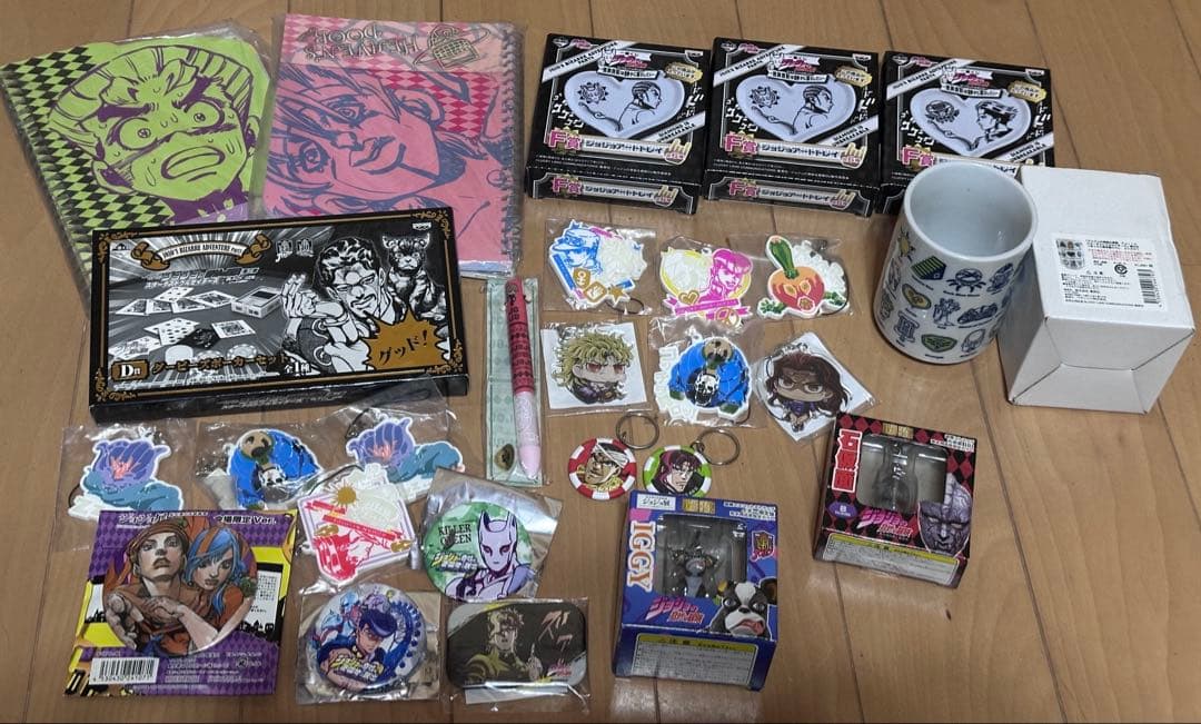 ジョジョグッズまとめ売り 65点以上 レア 非売品多数 JOJO 超像