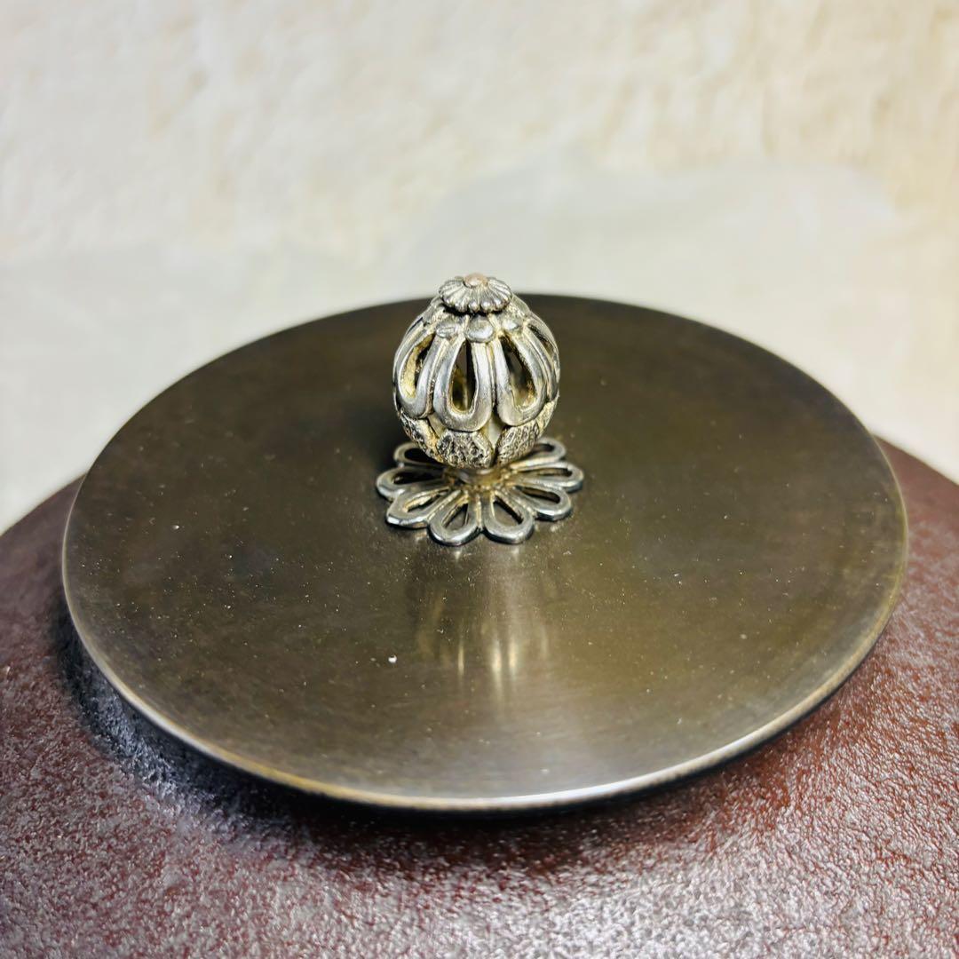 未使用品 釜師 佐藤清光 阿弥陀堂釜 茶道具 茶釜 昭和 名工 山形県