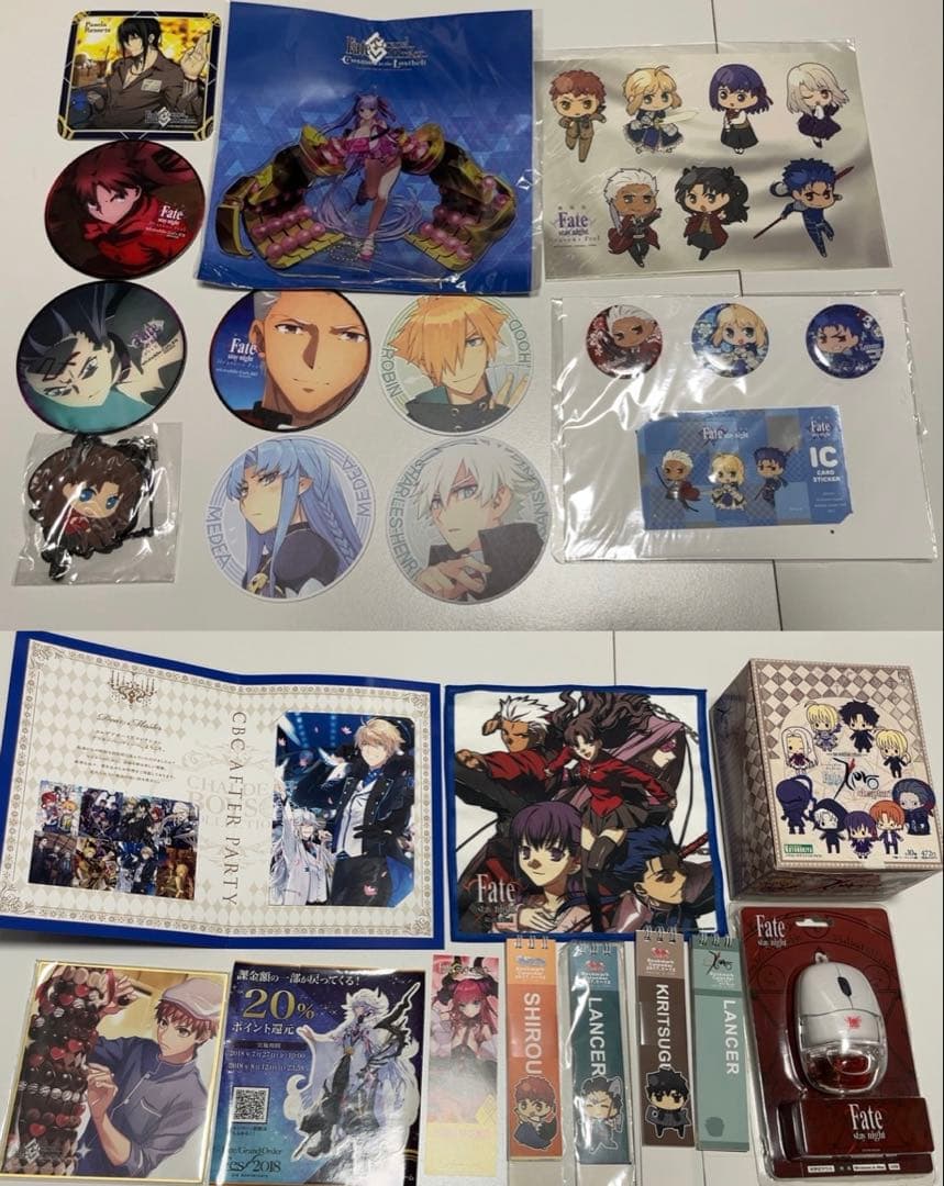 Fate fgo 缶バッジ　DINING ufotable 武内崇　フィナーレ