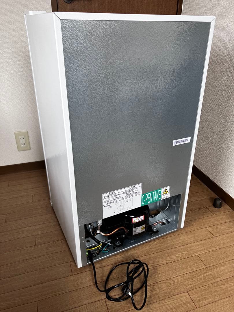 MAXZEN冷蔵庫 92L 右開き JR092ML01WH ホワイト コンパクト