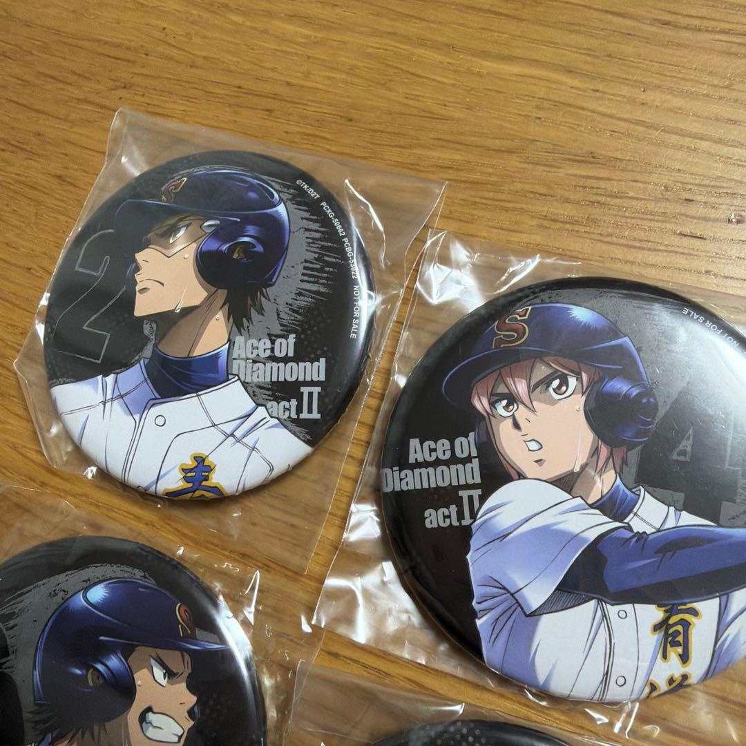 ダイヤのA DVD Blu-ray 特典　缶バッジ　ブルーレイ　御幸和也