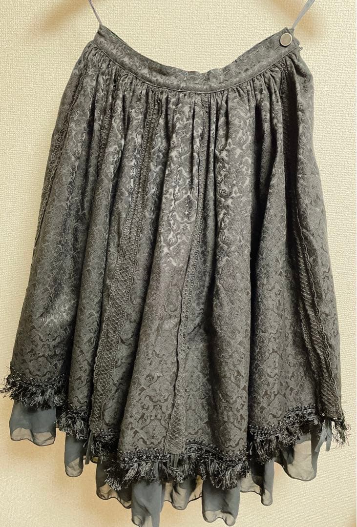 alice and the pirates コロンビーナスカート　クロ