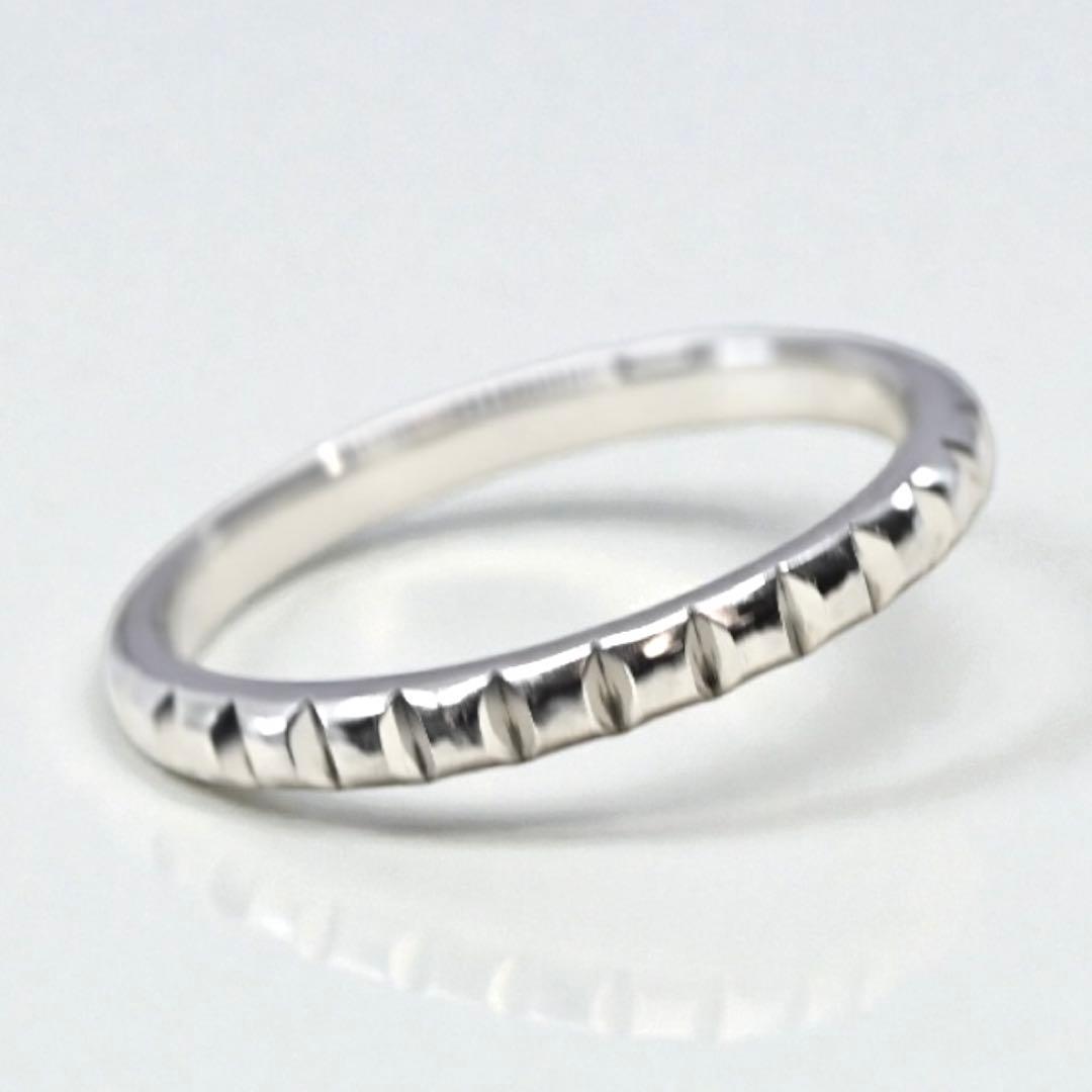 【新品仕上げ済】ブシュロン　　クル　ド　パリ　スモール　リング　950 指輪