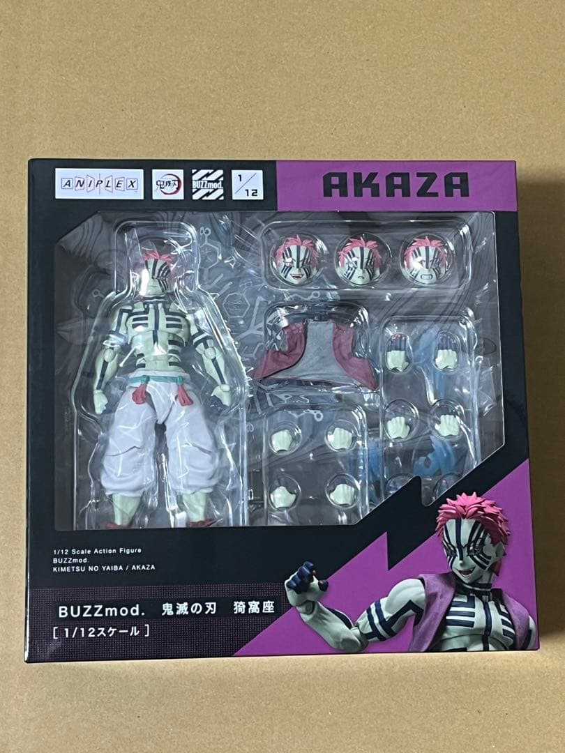 新品未開封 鬼滅の刃 猗窩座 BUZZmod. フィギュア バズモッド