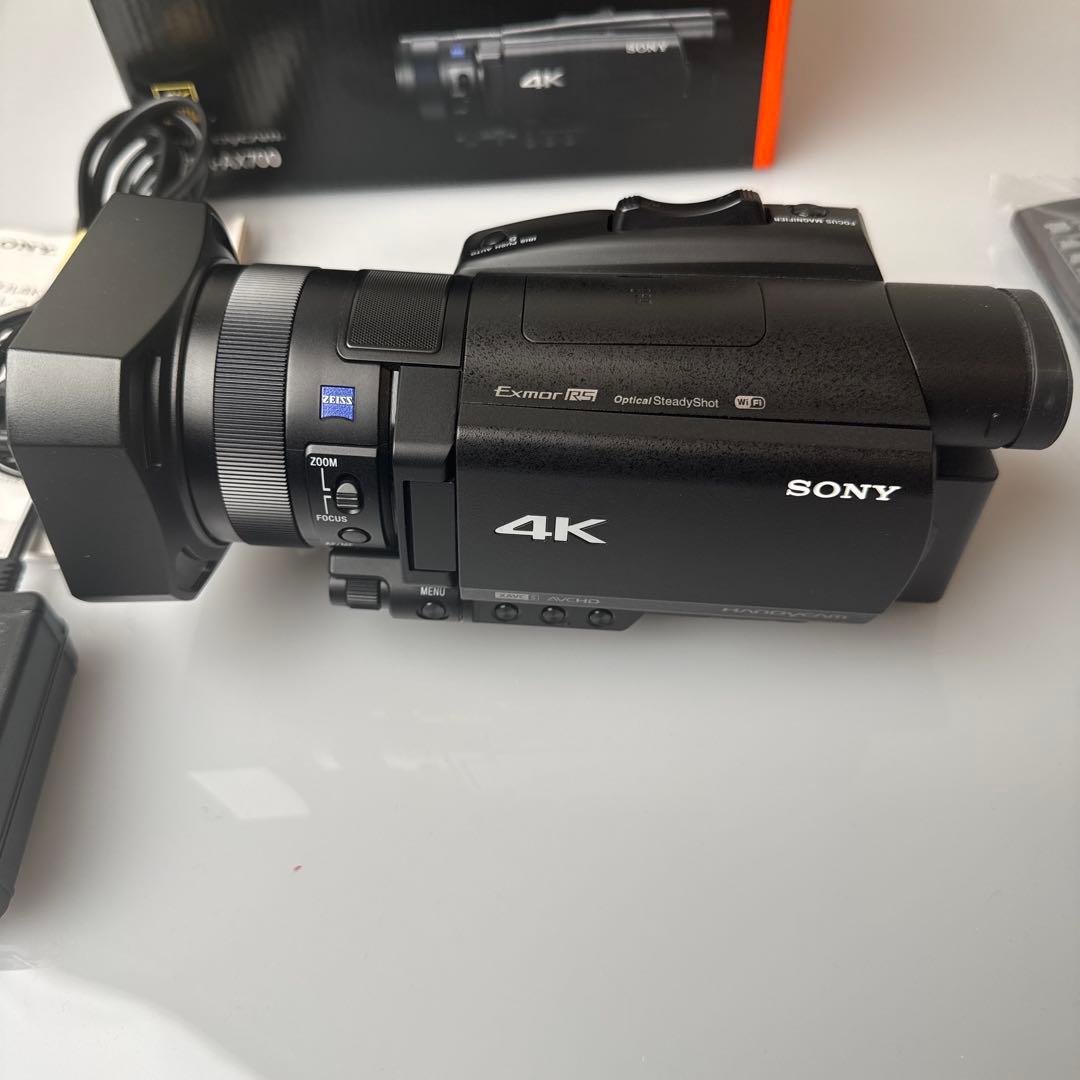 SONY FDR-AX700 4K ビデオカメラ 本体