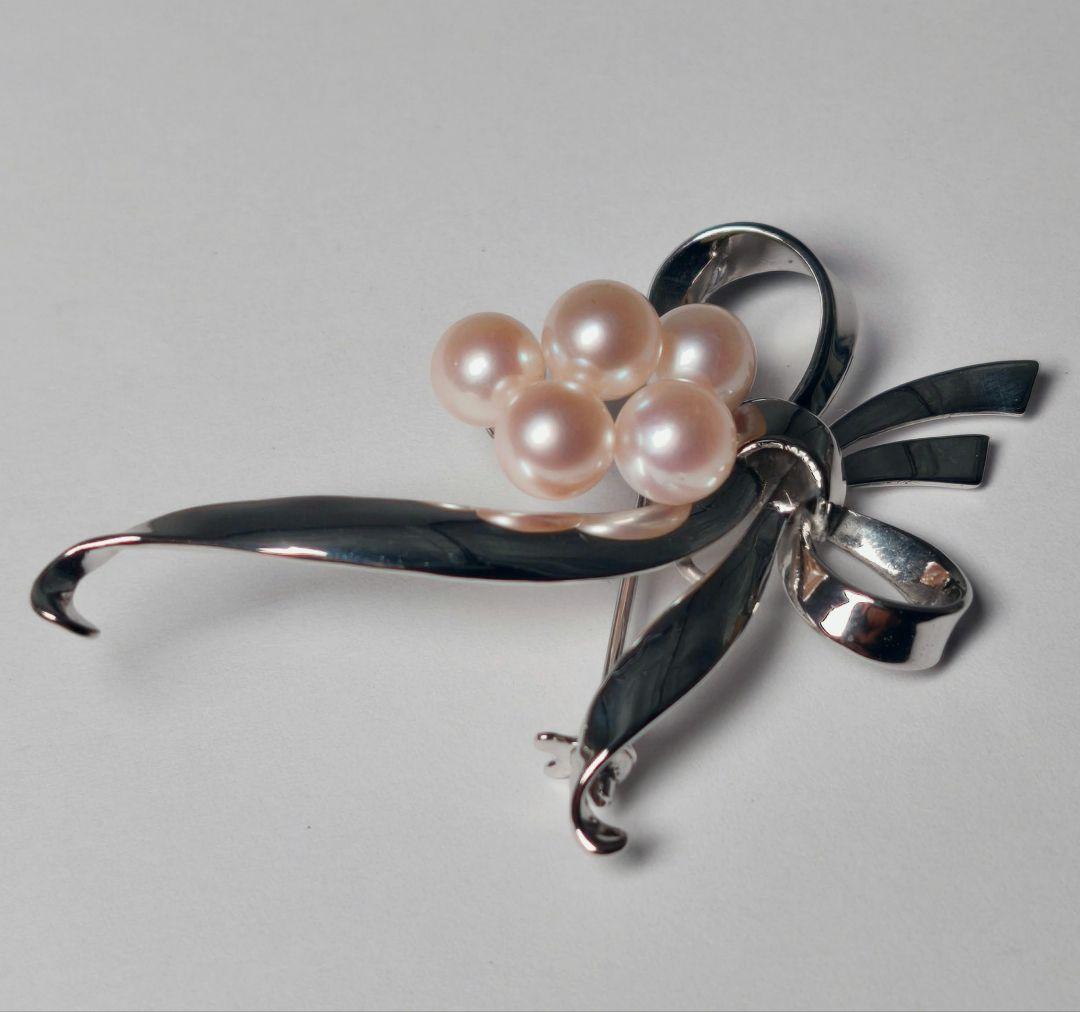 最新ファッション - 【極美品 最高級】ミキモト ブローチ パール 愛子