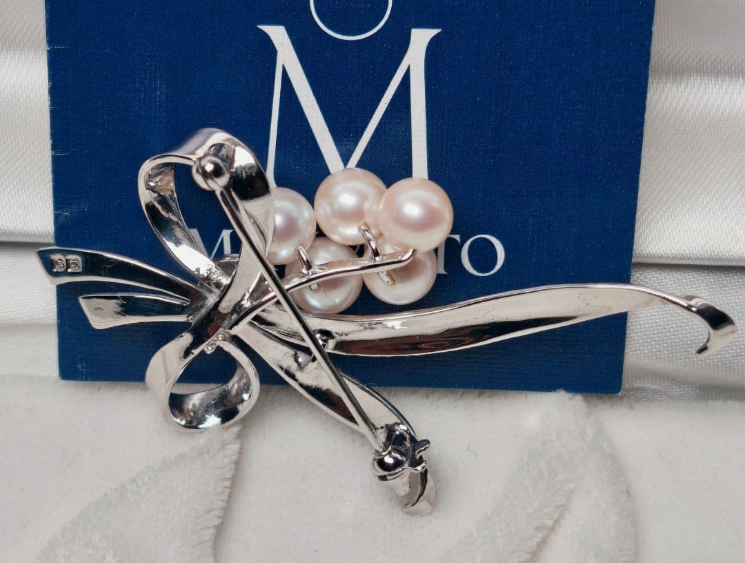 最新ファッション - 【極美品 最高級】ミキモト ブローチ パール 愛子
