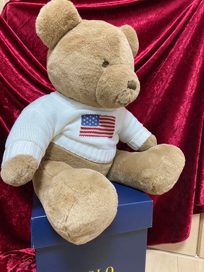 ポロラルフローレンベアぬいぐるみ　(大)