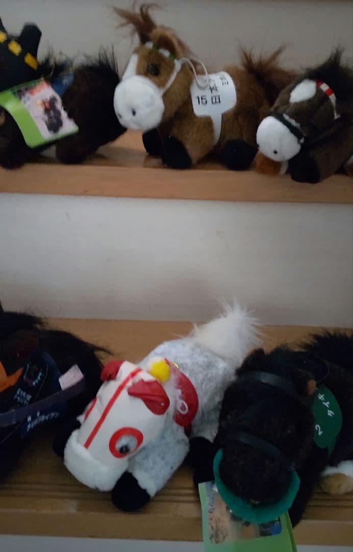 競馬ぬいぐるみセット avanti オグリキャップ ナリタブライアン セガ