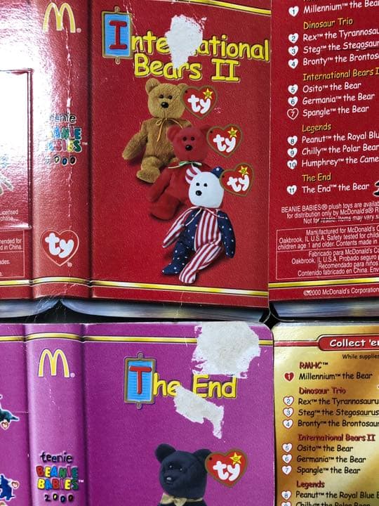 非売品 Ty  Beanie Babies ビーニーベイビーズ　アメリカ限定