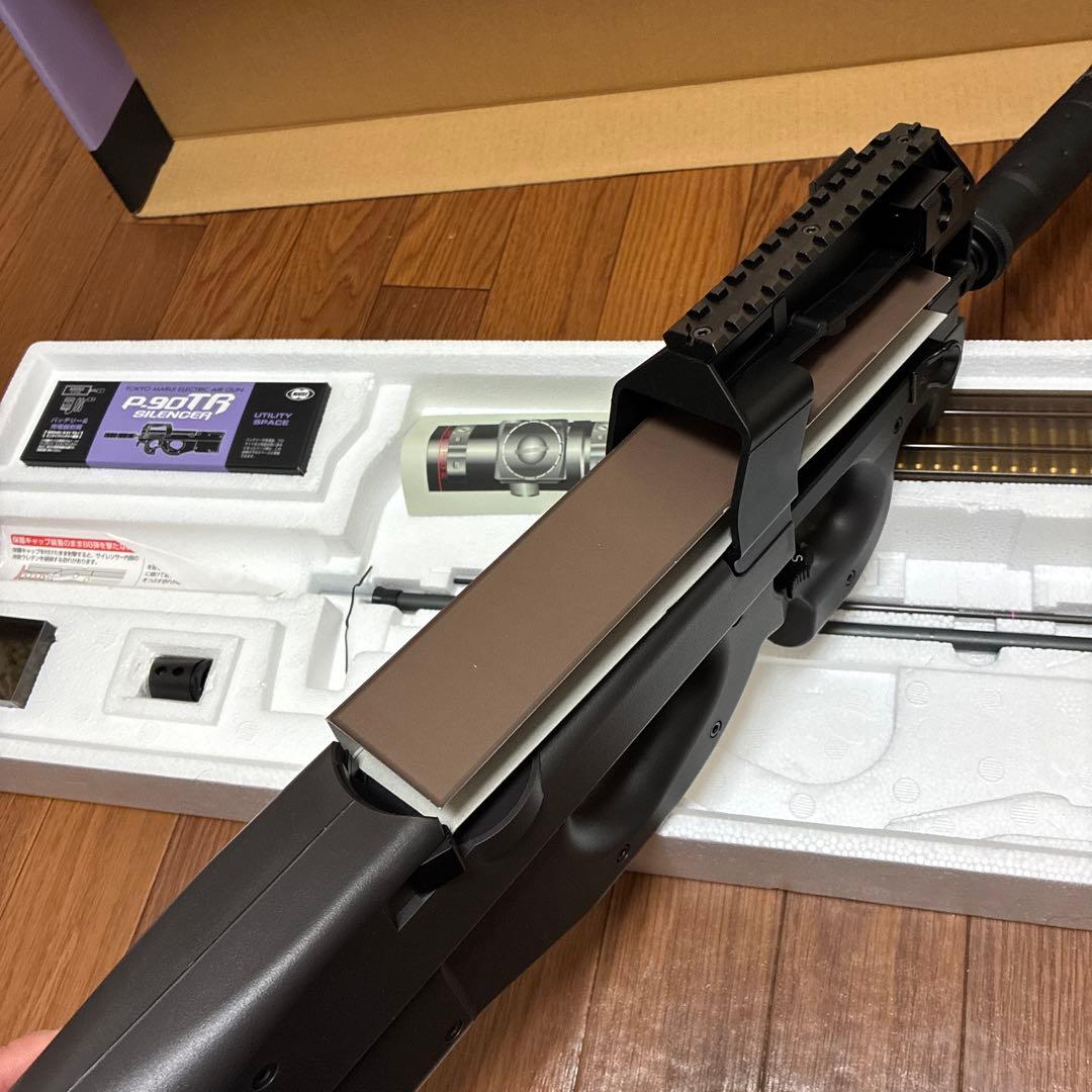 東京マルイ P-90TR 電動ガン サイレンサー付き