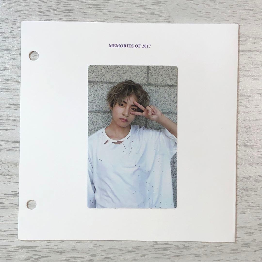 BTS Memories2017 テヒョン トレカ BTS Memories2017 テヒョン トレカ BTS テヒョン トレカ BTS Memories