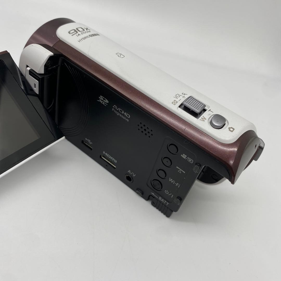 パナソニック HDビデオカメラ ワイプ撮り ホワイト HC-W570M-W