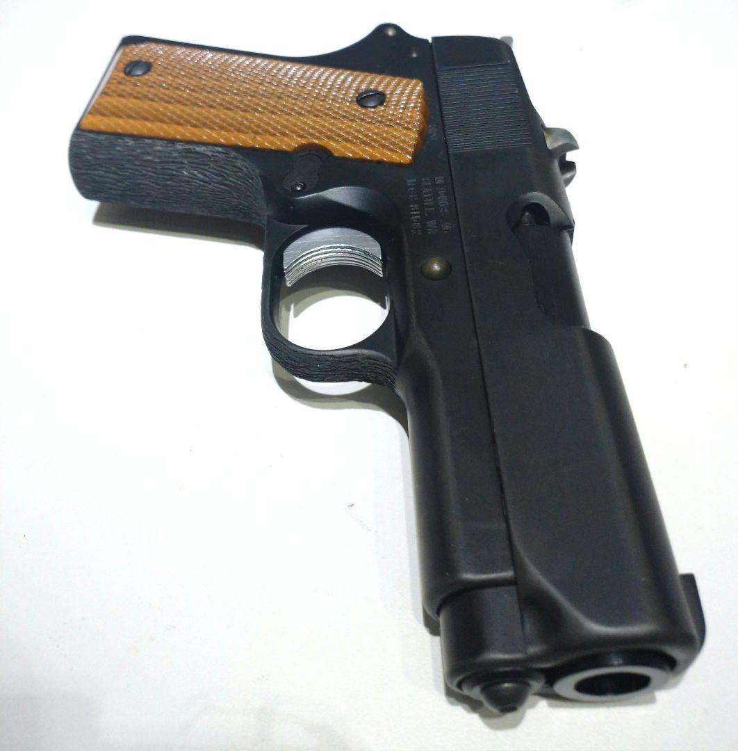 MGC デトニクス .45 プラスチック製 モデルガン 木製グリップ付き 合法