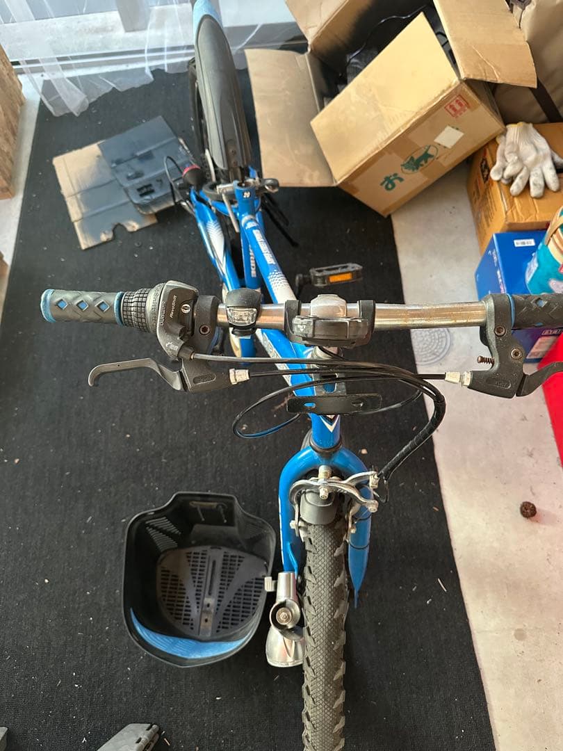 PRIDE 20インチ 子供用自転車 青 引き取り限定