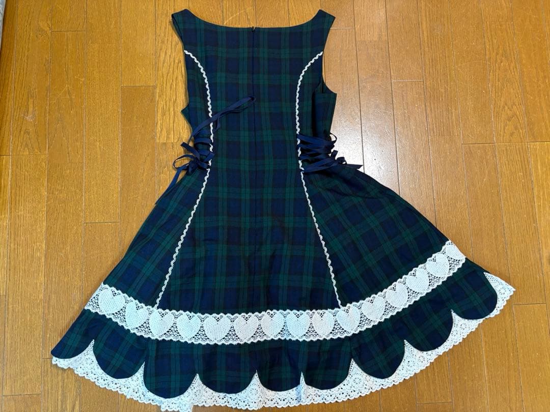 初期　Angelic Pretty ハートスカラップジャンパースカート