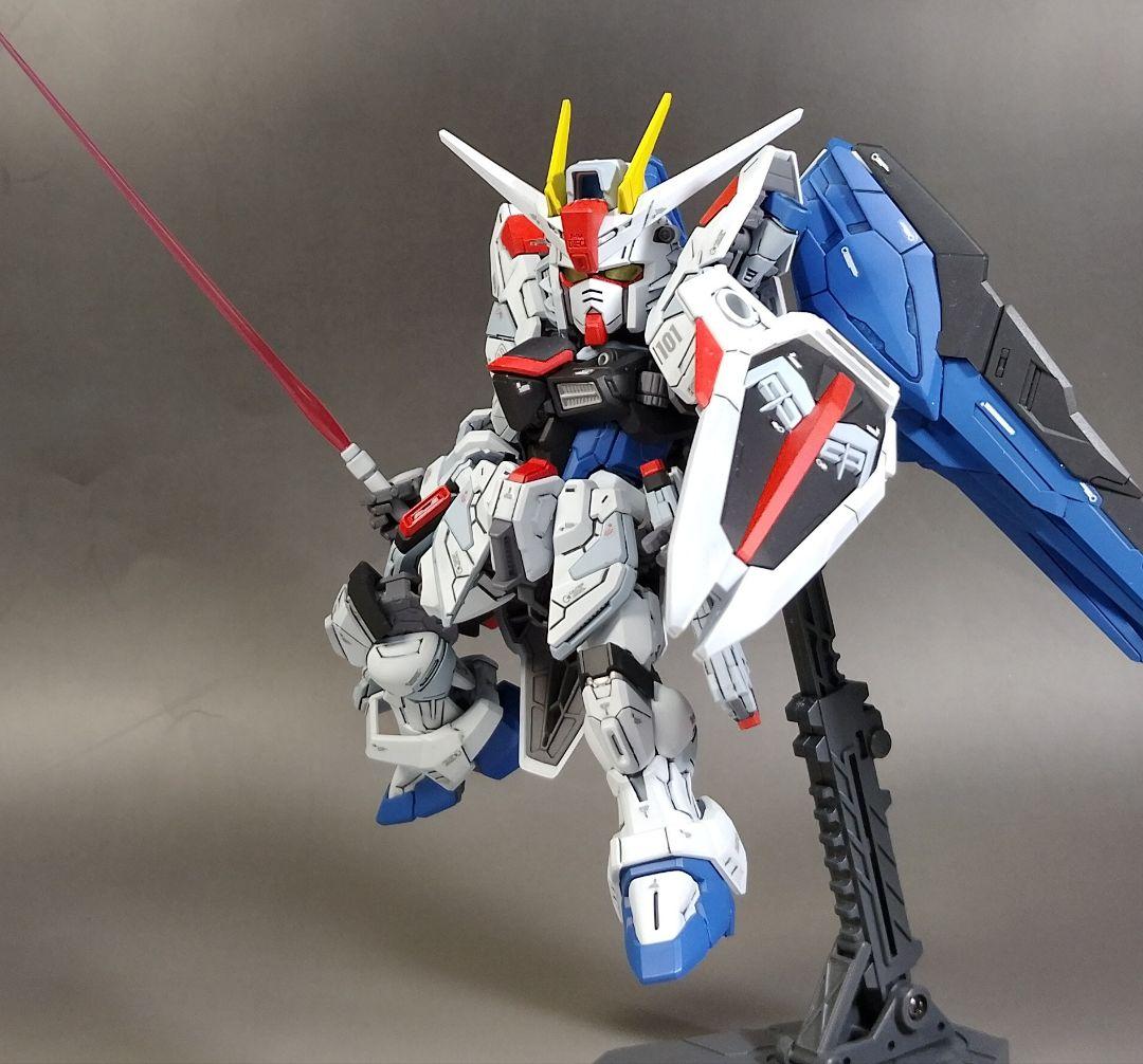 MGSD フリーダムガンダム 改修 全塗装 完成品