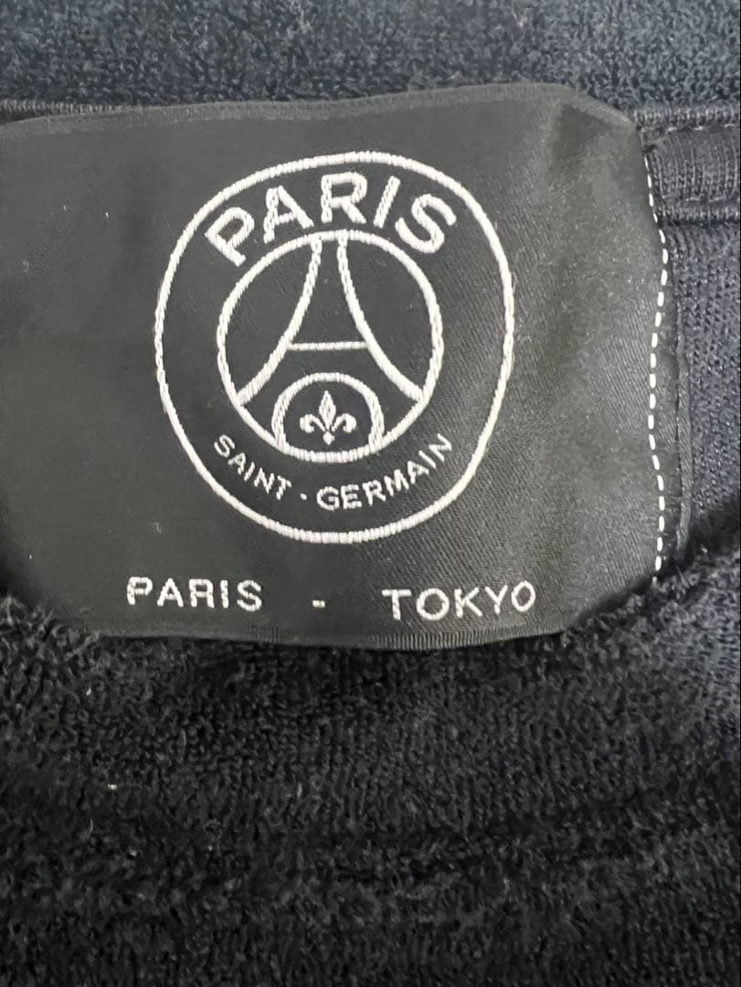 ✨新古品✨】パリサンジェルマン パイル Tシャツ カットソー 半袖 L
