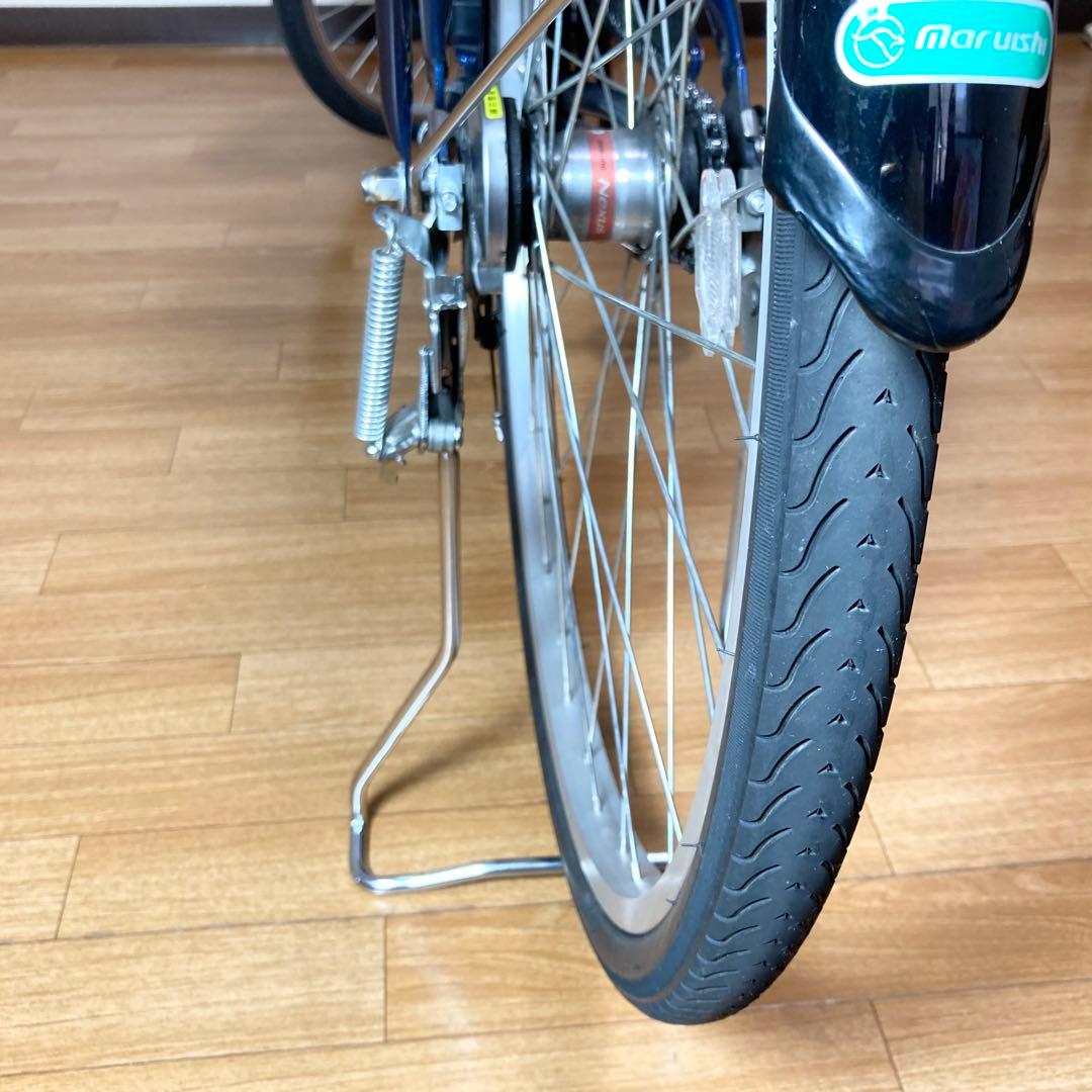 美品 丸石サイクル 電動アシスト自転車 View assist 26インチ 変則