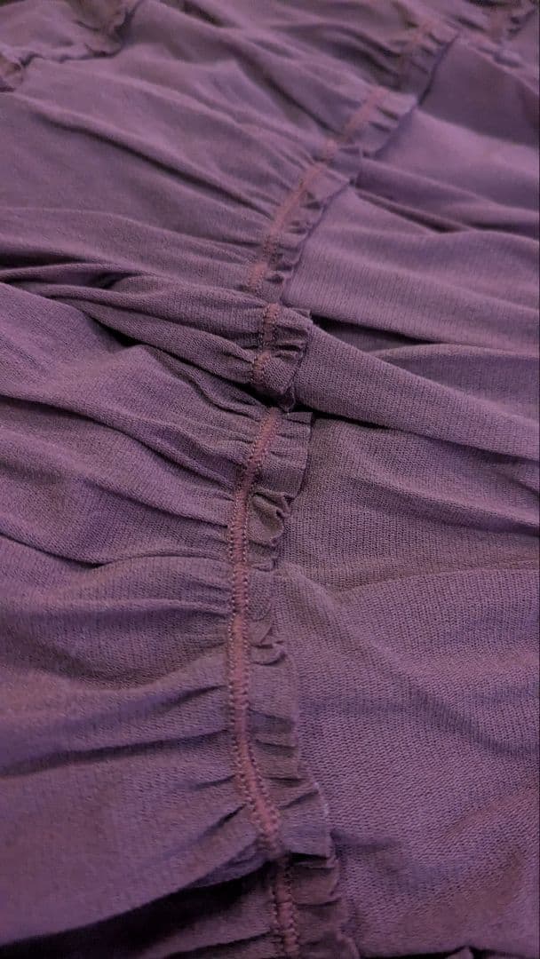 ジャンポール・ゴルチエソレイユ　ティアードスカート　フレアスカート　パワーネット